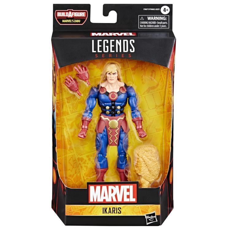 The Eternals Marvel Legends Ikaris Action Figure (Marvel's Zabu BAF) Gallery Image 11