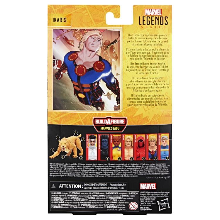 The Eternals Marvel Legends Ikaris Action Figure (Marvel's Zabu BAF) Gallery Image 12