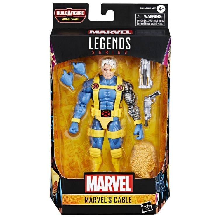 マーベルレジェンド　ケーブル　コミック版　ザブーBAF版 Amazon.com: Marvel Legends Series Cable, Comics Collectible 6-Inch