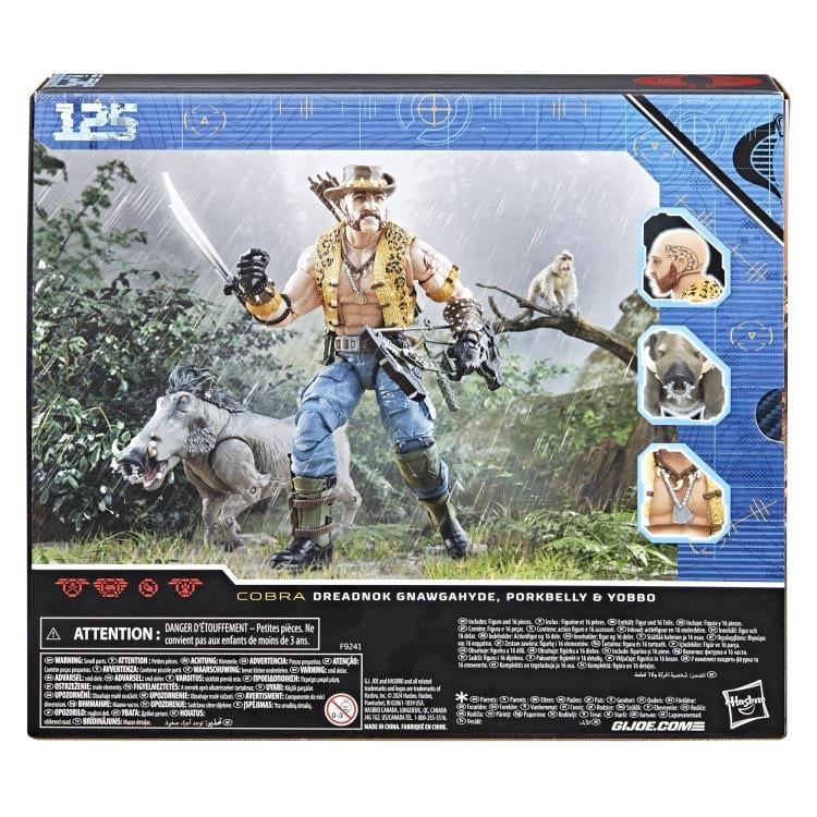 G.I. Joe Classified Series #125 Dreadnok Gnawgahyde, Porkbelly and Yobbo Three-Pack Gallery Image 21