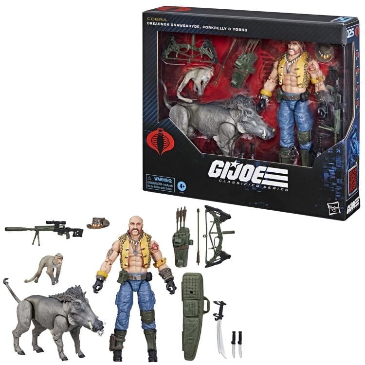 G.I. Joe Classified Series #125 Dreadnok Gnawgahyde, Porkbelly and Yobbo Three-Pack Gallery Image 19