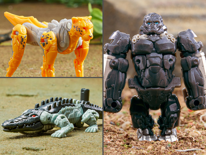 Transformers: Rise of the Beasts Beast Alliance Battle Masters Wave 1 Set of 3 Figures Gallery Image 1