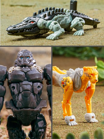 Transformers: Rise of the Beasts Beast Alliance Battle Masters Wave 1 Set of 3 Figures Gallery Image 2