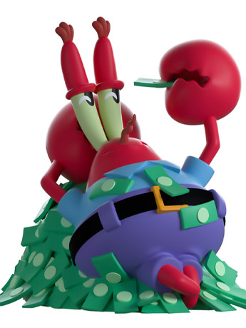 SpongeBob SquarePants Pile O'Money Mr. Krabs Vinyl Figure Gallery Image 2