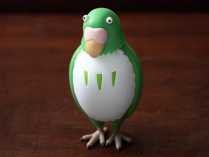 The Boy and the Heron Yes Nod The Parakeet (Green) Figure Gallery Image 1
