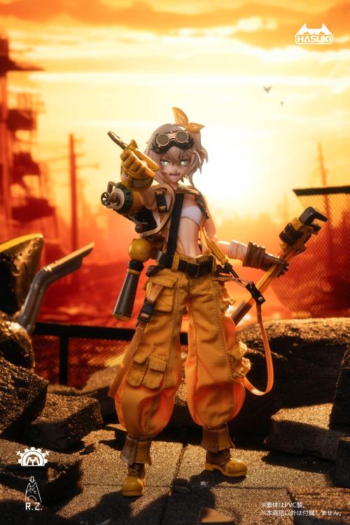 フィオーナ　ミニチュア Pocket Art Series Mechanic Fiona 1/12 Scale Action Figure