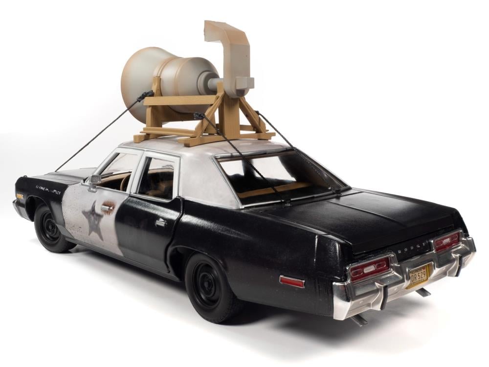 The Blues Brothers 1974 Dodge Monaco Bluesmobile with Loudspeaker 1/18 Scale Die-Cast Car Gallery Image 7