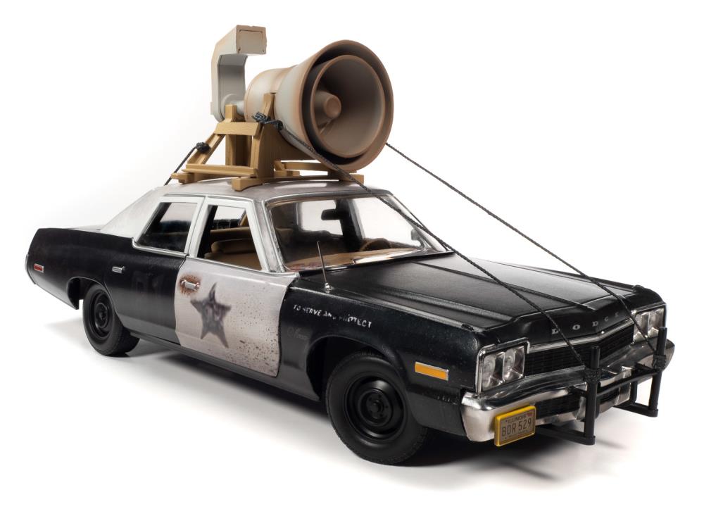 The Blues Brothers 1974 Dodge Monaco Bluesmobile with Loudspeaker 1/18 Scale Die-Cast Car Gallery Image 9