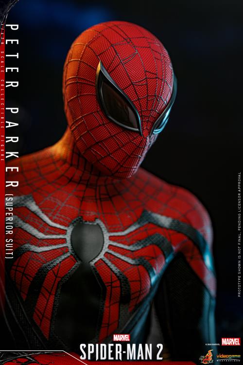 Marvel's Spider-Man 2 VGM61 Spider-Man (Superior Suit) 1/6th Scale Collectible Figure Gallery Image 15