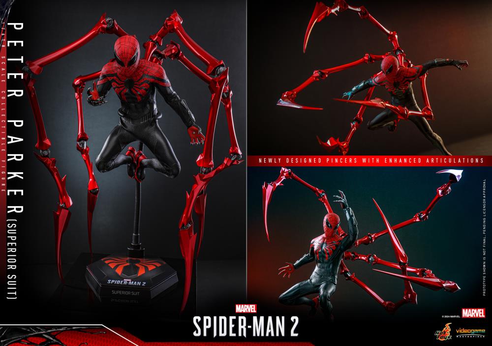 Marvel's Spider-Man 2 VGM61 Spider-Man (Superior Suit) 1/6th Scale