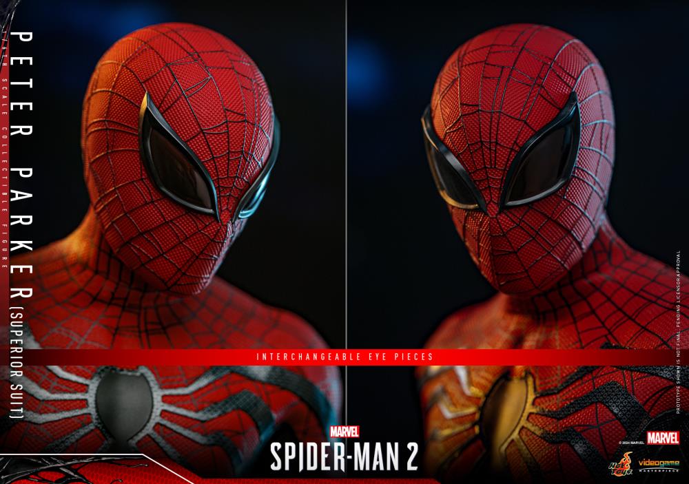 Marvel's Spider-Man 2 VGM61 Spider-Man (Superior Suit) 1/6th Scale Collectible Figure Gallery Image 19