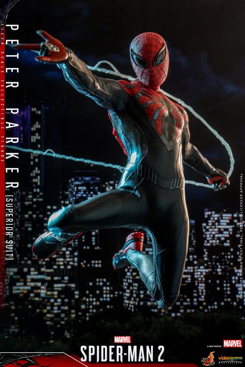 Marvel's Spider-Man 2 VGM61 Spider-Man (Superior Suit) 1/6th Scale Collectible Figure Gallery Image 14