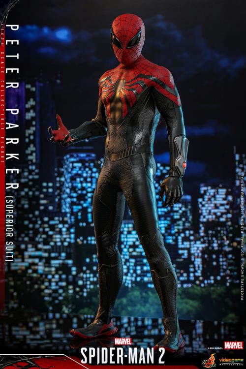 Marvel's Spider-Man 2 VGM61 Spider-Man (Superior Suit) 1/6th Scale Collectible Figure Gallery Image 12
