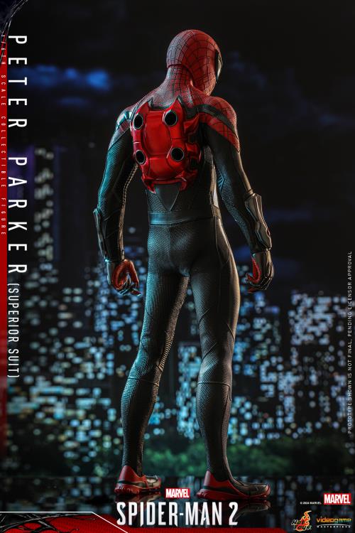 Marvel's Spider-Man 2 VGM61 Spider-Man (Superior Suit) 1/6th Scale Collectible Figure Gallery Image 16