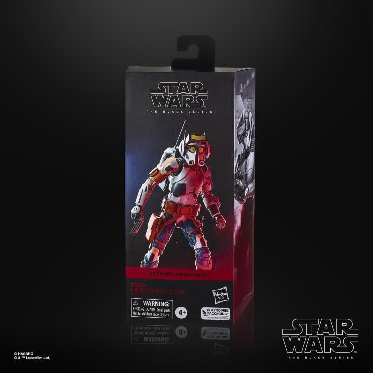 Star Wars: The Black Series 6" Tech (Mercenary Gear) (The Bad Batch) Gallery Image 8