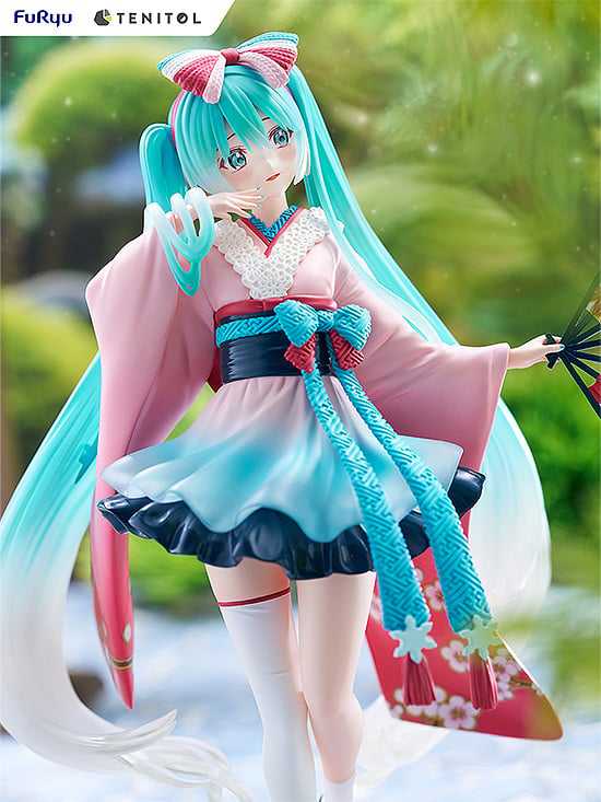 Vocaloid Tenitol Hatsune Miku (NEO TOKYO Series Kimono Ver.) Figure Gallery Image 6