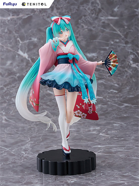 Vocaloid Tenitol Hatsune Miku (NEO TOKYO Series Kimono Ver.) Figure Gallery Image 11
