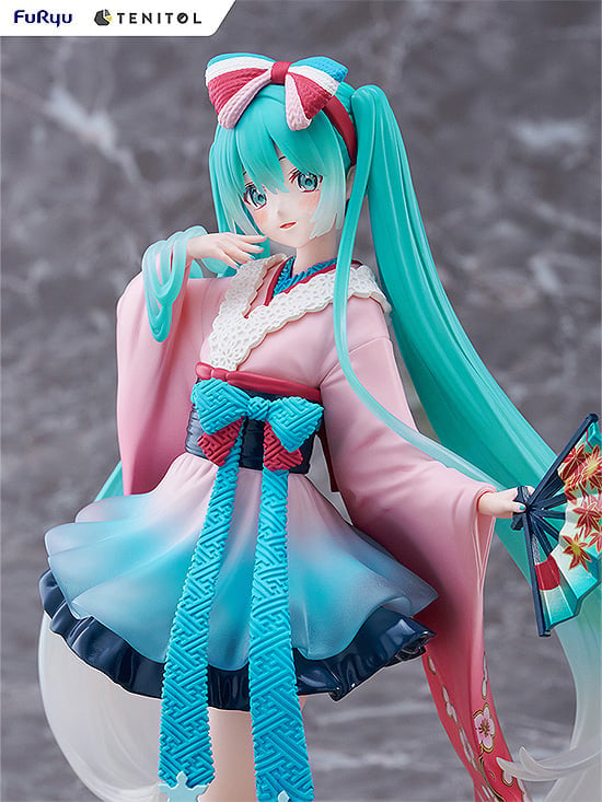 Vocaloid Tenitol Hatsune Miku (NEO TOKYO Series Kimono Ver.) Figure Gallery Image 12