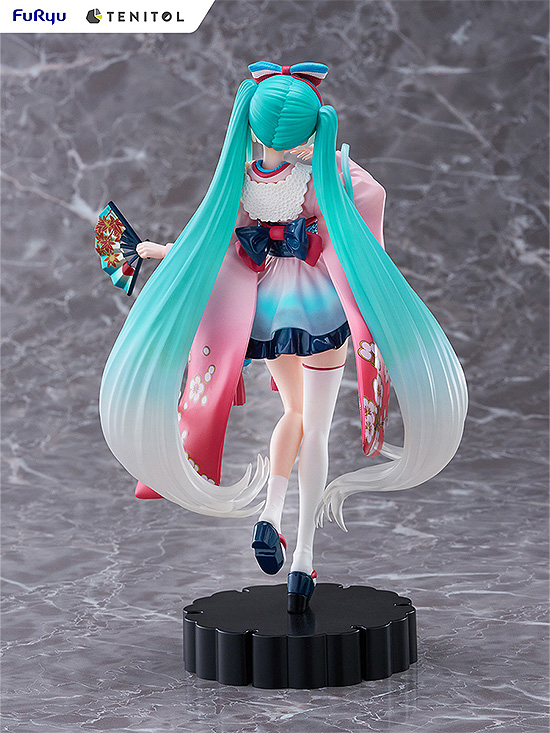 Vocaloid Tenitol Hatsune Miku (NEO TOKYO Series Kimono Ver.) Figure Gallery Image 10