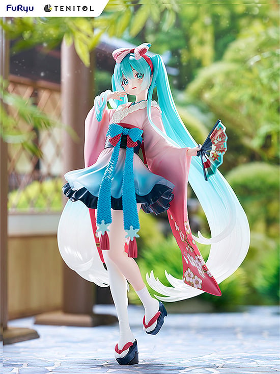 Vocaloid Tenitol Hatsune Miku (NEO TOKYO Series Kimono Ver.) Figure Gallery Image 4