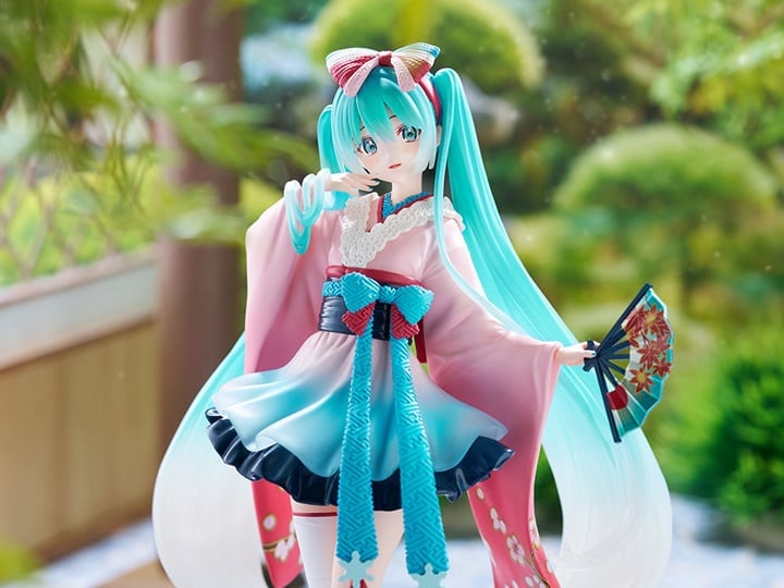 Vocaloid Tenitol Hatsune Miku (NEO TOKYO Series Kimono Ver.) Figure Gallery Image 1