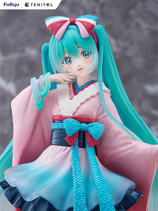 Vocaloid Tenitol Hatsune Miku (NEO TOKYO Series Kimono Ver.) Figure Gallery Image 13