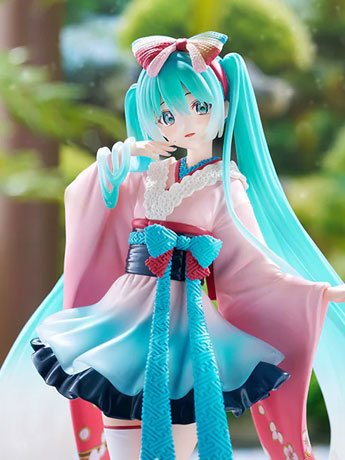Vocaloid Tenitol Hatsune Miku (NEO TOKYO Series Kimono Ver.) Figure Gallery Image 2