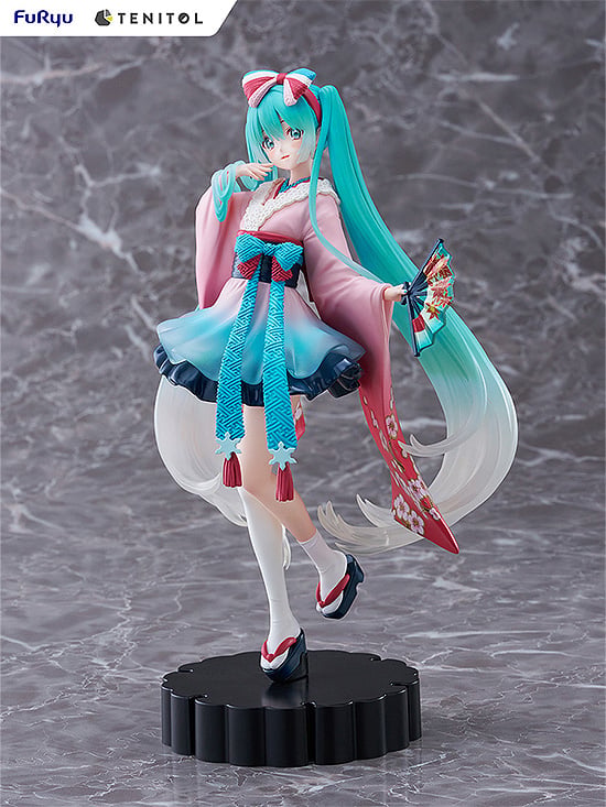 Vocaloid Tenitol Hatsune Miku (NEO TOKYO Series Kimono Ver.) Figure Gallery Image 9
