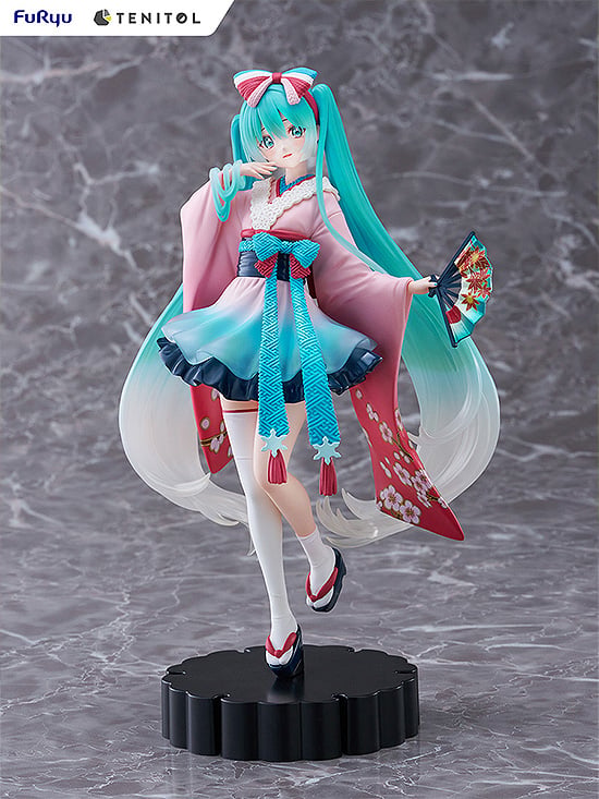 Vocaloid Tenitol Hatsune Miku (NEO TOKYO Series Kimono Ver.) Figure Gallery Image 8