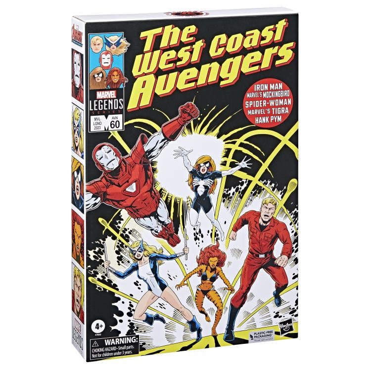 West Coast Avengers Marvel Legends Exclusive Action Figure Five-Pack Gallery Image 26