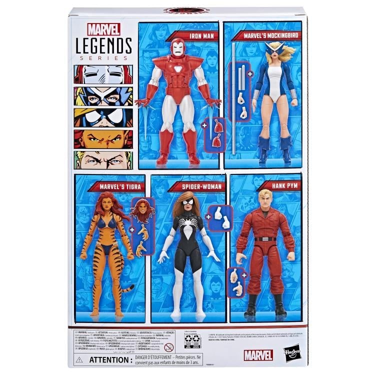 West Coast Avengers Marvel Legends Exclusive Action Figure Five-Pack