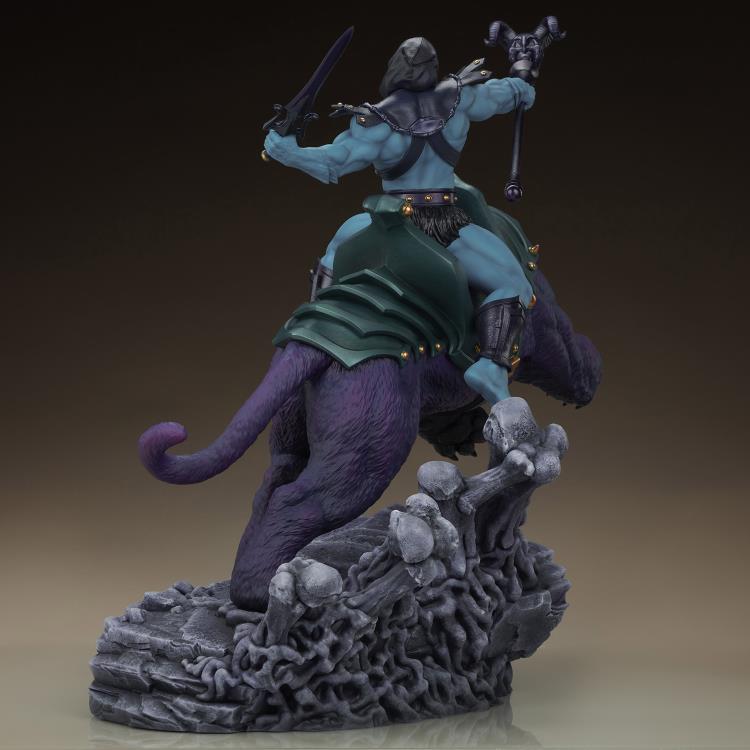Masters of the Universe Skeletor & Panthor (Classic) Deluxe 1/6 Scale Maquette Gallery Image 11