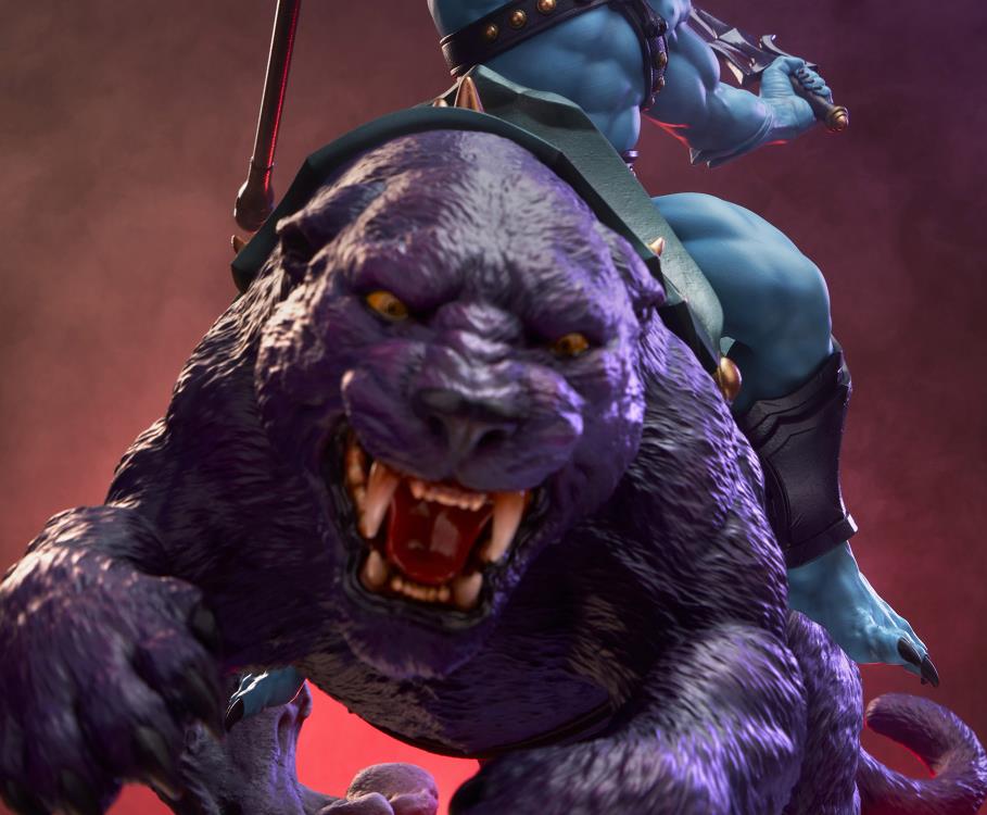 Masters of the Universe Skeletor & Panthor (Classic) Deluxe 1/6 Scale Maquette Gallery Image 6