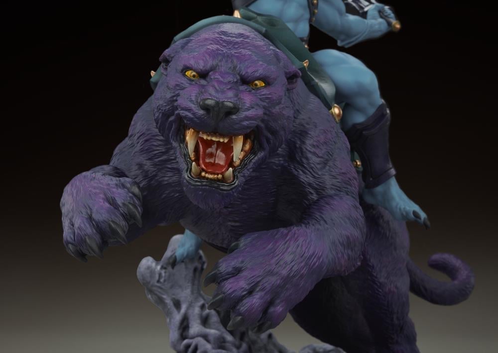 Masters of the Universe Skeletor & Panthor (Classic) Deluxe 1/6 Scale Maquette Gallery Image 21