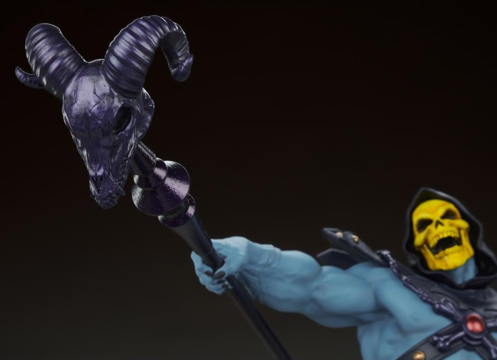 Masters of the Universe Skeletor & Panthor (Classic) Deluxe 1/6 Scale Maquette Gallery Image 18