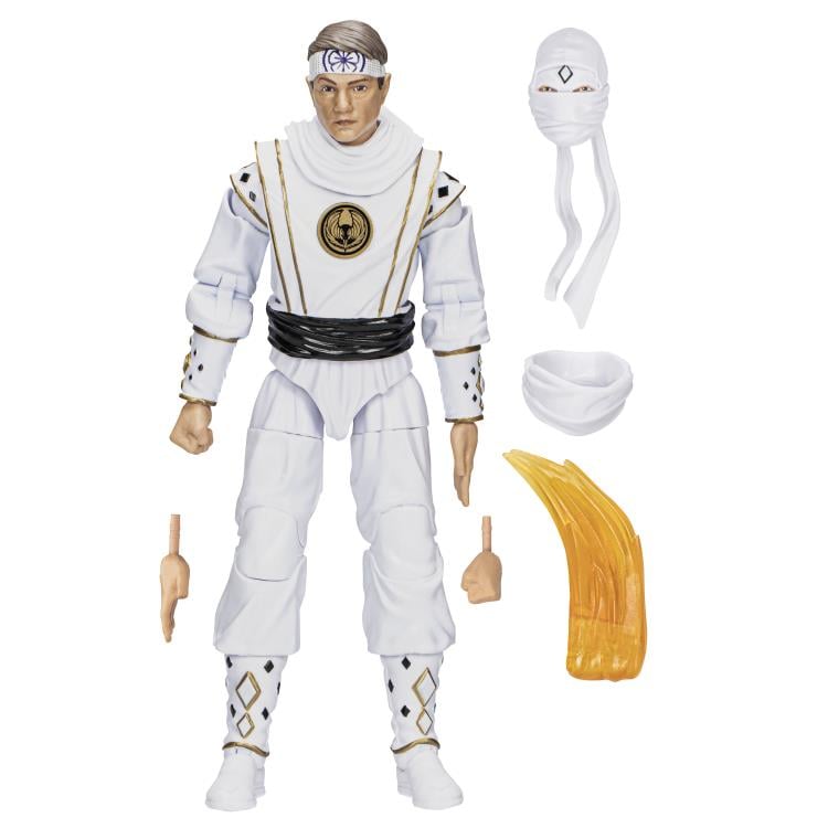 Mighty Morphin Power Rangers x Cobra Kai Lightning Collection Morphed Daniel LaRusso White Crane Ranger Exclusive Gallery Image 27