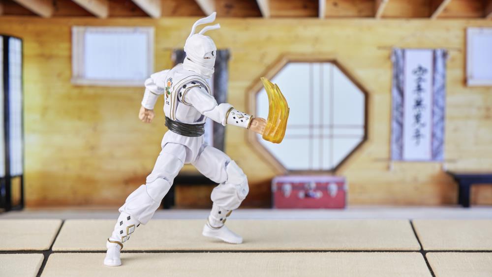 Mighty Morphin Power Rangers x Cobra Kai Lightning Collection Morphed Daniel LaRusso White Crane Ranger Exclusive Gallery Image 12
