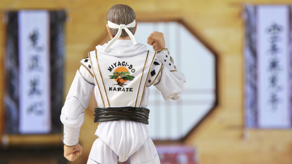 Mighty Morphin Power Rangers x Cobra Kai Lightning Collection Morphed Daniel LaRusso White Crane Ranger Exclusive Gallery Image 9