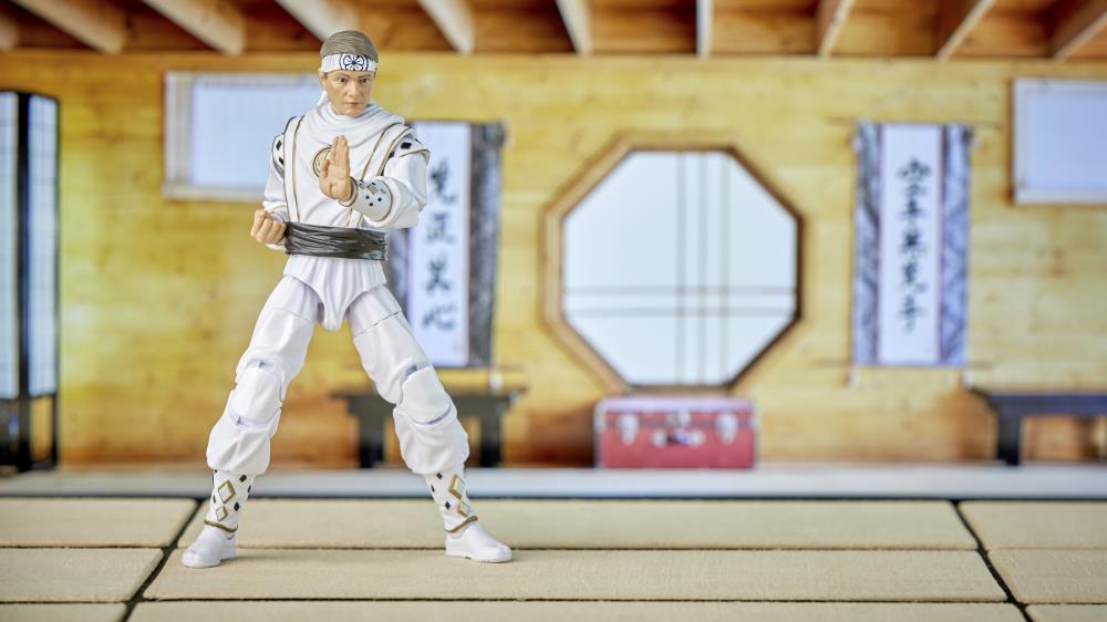 Mighty Morphin Power Rangers x Cobra Kai Lightning Collection Morphed Daniel LaRusso White Crane Ranger Exclusive Gallery Image 5
