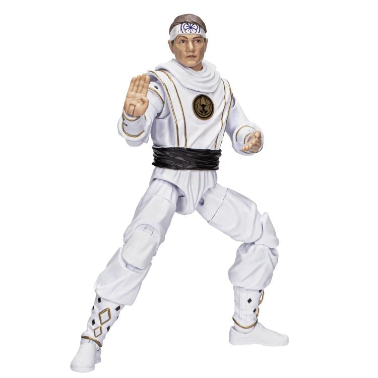 Mighty Morphin Power Rangers x Cobra Kai Lightning Collection Morphed Daniel LaRusso White Crane Ranger Exclusive Gallery Image 25