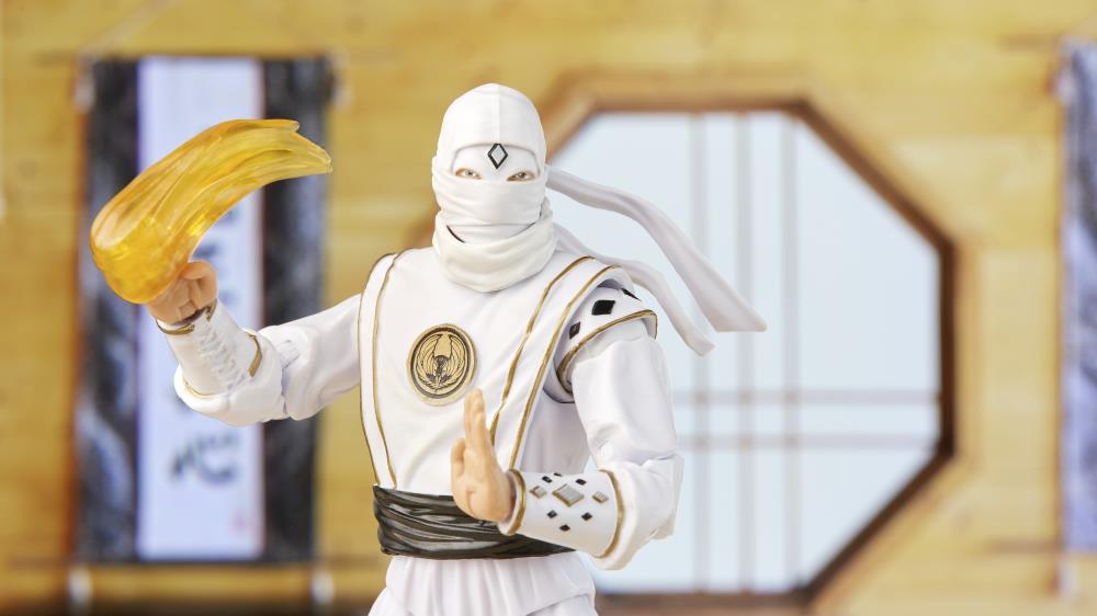 Mighty Morphin Power Rangers x Cobra Kai Lightning Collection Morphed Daniel LaRusso White Crane Ranger Exclusive Gallery Image 13