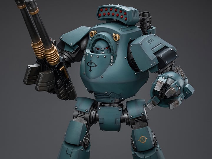 Warhammer: The Horus Heresy Sons of Horus Contemptor Dreadnought with Gravis Autocannon 1/18 Scale Action Figure Gallery Image 1