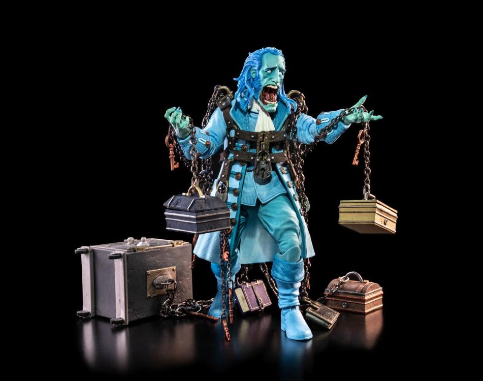 Figura Obscuraジェイコブマーレイ Mythic Legions Figura Obscura The Ghost of Jacob Marley (Haunted Blue Ver