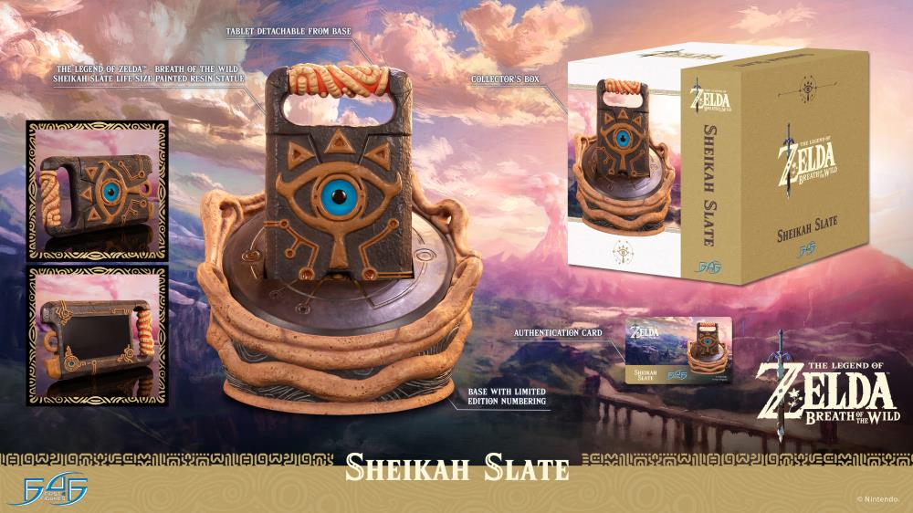 The Legend of Zelda: Breath of the Wild Sheikah Slate Limited Edition Statue Gallery Image 23