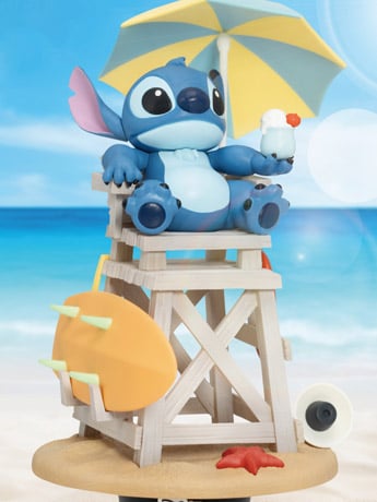 Lilo & Stitch D-Stage DS-126 Stitch Summer Vibe Statue Gallery Image 2
