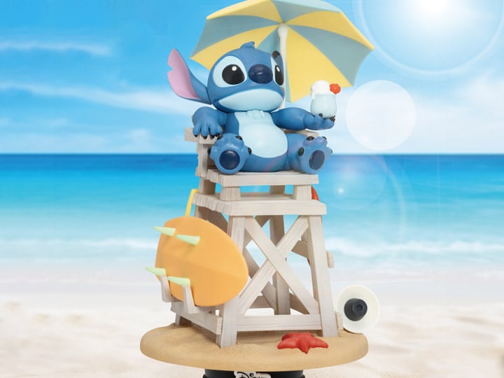 Lilo & Stitch D-Stage DS-126 Stitch Summer Vibe Statue Gallery Image 1
