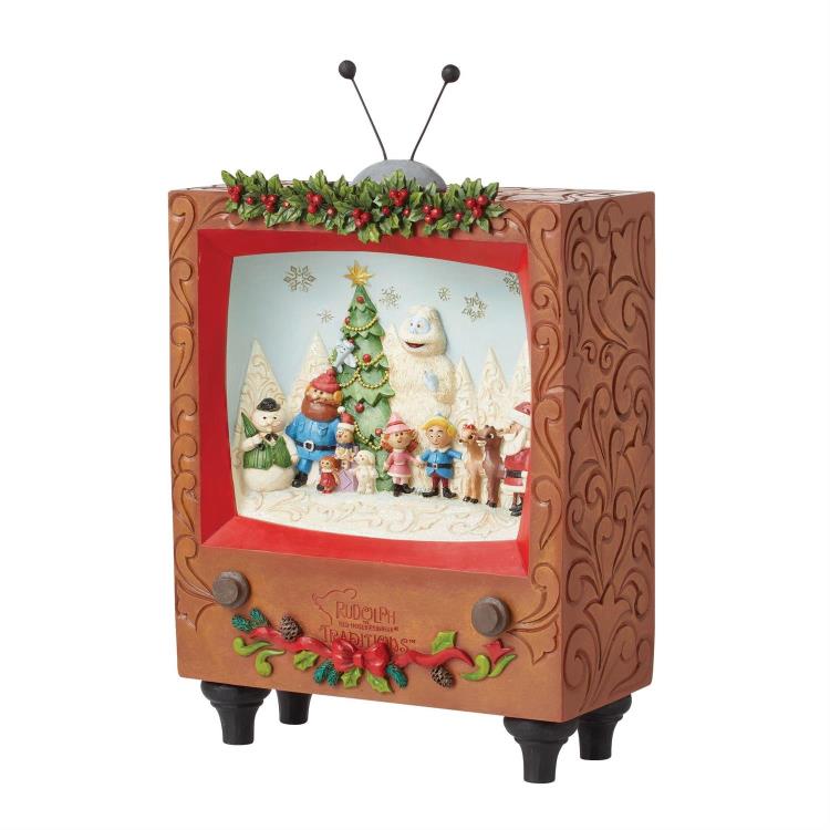 Rudolph the Red-Nosed Reindeer Rudolph Traditions Diorama TV Scene Figurine (Jim Shore) Gallery Image 4