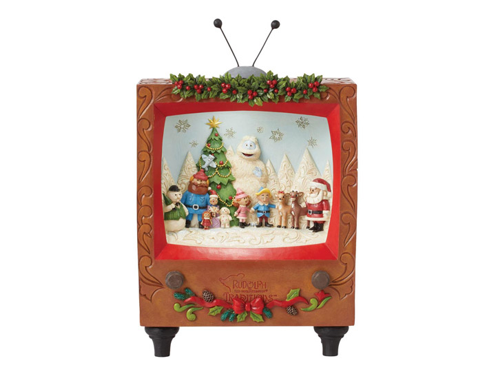 Rudolph the Red-Nosed Reindeer Rudolph Traditions Diorama TV Scene Figurine (Jim Shore) Gallery Image 1