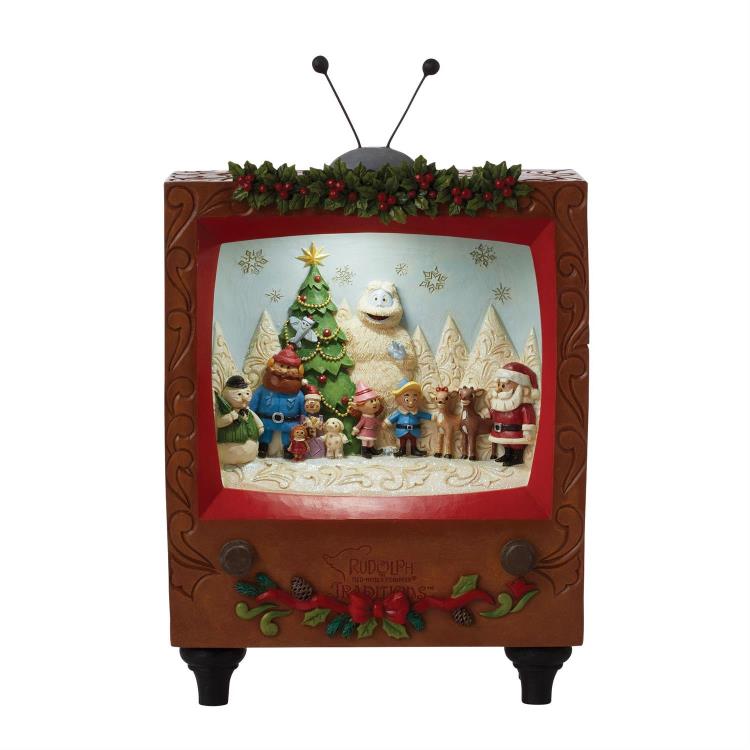 Rudolph the Red-Nosed Reindeer Rudolph Traditions Diorama TV Scene Figurine (Jim Shore) Gallery Image 3