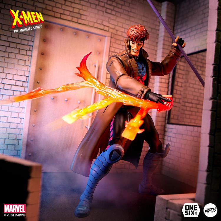 X-Men: The Animated Series Gambit 1/6 Scale Figure Gallery Image 4